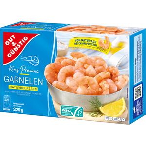 ASC GUT&GÜNSTIG King Prawns Garnelen natur netto 225g