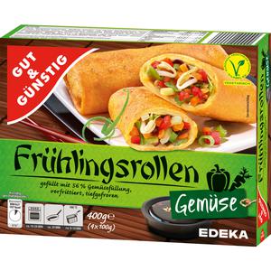 GUT&GÜNSTIG Frühlingsrollen Gemüse 400g