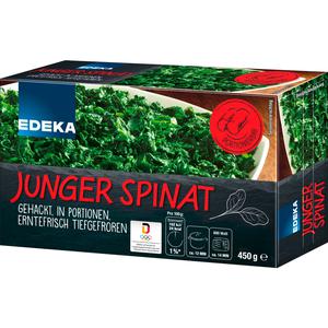 EDEKA Junger Spinat gehackt portioniert 450g