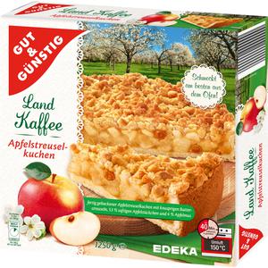 GUT&GÜNSTIG Apfelstreuselkuchen 1250g