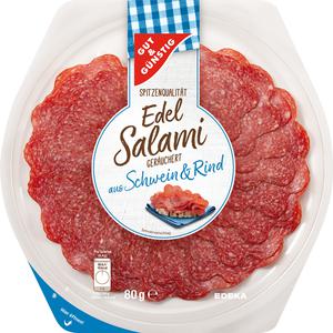 GUT&GÜNSTIG Edel Salami Teller 80g