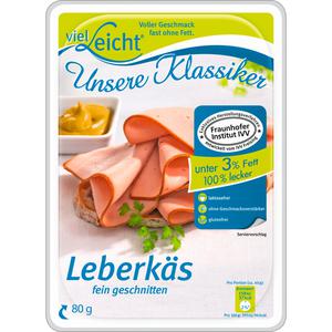 VielLeicht Leberkäs fein geschnitten 80g