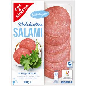 GUT&GÜNSTIG leicht Salami 100g QS