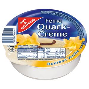 GUT&GÜNSTIG Feine Quarkcreme Bourbon Vanille 200g