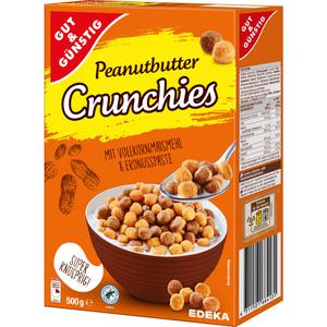 GUT&GÜNSTIG Peanut Butter Crunchies 500g