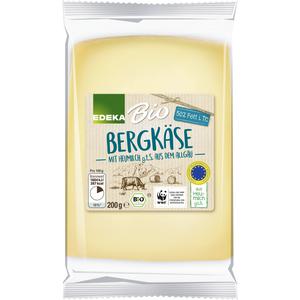 Bio EDEKA Bergkäse mit Heumilch 50% 200g