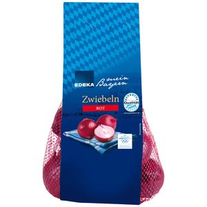 EDEKA mein Bayern Zwiebeln rot Gepr.Qualität-Bayern Deutschland,Bayern Klasse I 500g Girsac