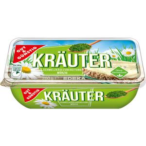 GUT&GÜNSTIG Schmelzkäse Kräuter 200g VLOG