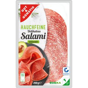 GUT&GÜNSTIG Salami hauchdünn 200g QS