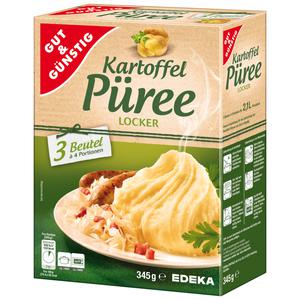 GUT&GÜNSTIG Kartoffel-Püree 3x4 Portionen 345g