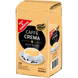 GUT&GÜNSTIG Caffe Crema ganze Bohnen 1kg