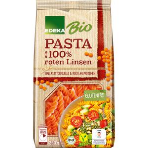 Bio EDEKA Fusilli rote Linsen 250g