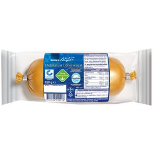 EDEKA mein Bayern Delikatess Leberwurst 150g QS GQB