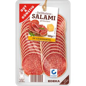 GUT&GÜNSTIG Salami im Käsemantel 100g QS