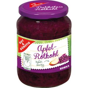 GUT&GÜNSTIG Apfelrotkohl 680g