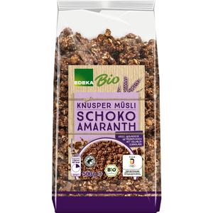 Bio EDEKA Knusper Amaranth Schoko Müsli 500g