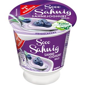 GUT&GÜNSTIG  Sahnejoghurt mild Heidelbeer 150g