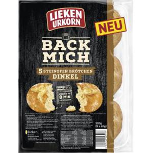 Lieken Urkorn Back Mich Steinofen Brötchen Dinkel