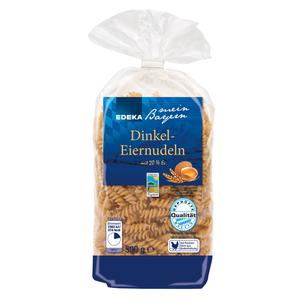 EDEKA mein Bayern Dinkel Spiralen 500g GQB