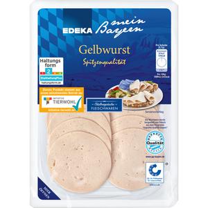 EDEKA mein Bayern Gelbwurst 80g QS GQB