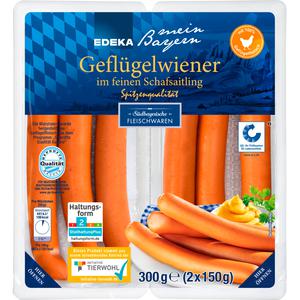 EDEKA mein Bayern Geflügel Wiener 300g QS GQB