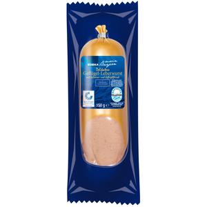 EDEKA mein Bayern Geflügelleberwurst mit Schweine- und Gefügelfleisch 150g QS GQB