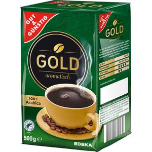 GUT&GÜNSTIG Röstkaffee Gold 500g