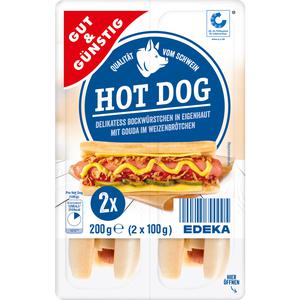 GUT&GÜNSTIG Hot Dog 200g QS