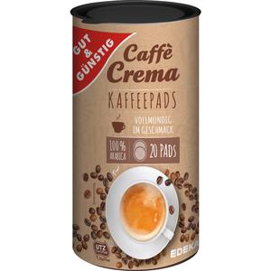 GUT&GÜNSTIG Kaffeepads Caffe Crema 144g