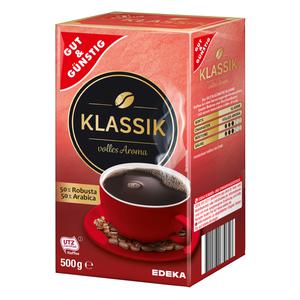 GUT&GÜNSTIG Röstkaffee Klassik 500g