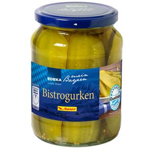 EDEKA mein Bayern Bistro Gurken 670g GQB