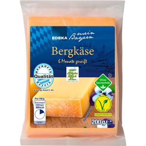 EDEKA mein Bayern Bergkäse 45% 200g GQB VLOG