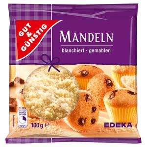 GUT&GÜNSTIG Mandeln gemahlen 100g