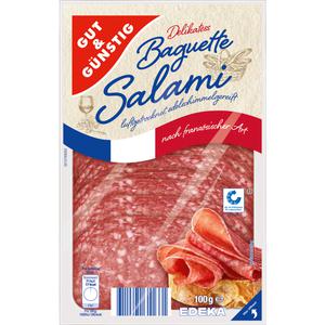 GUT&GÜNSTIG Baguette Salami 100g QS