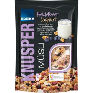 EDEKA Knusper Heidelbeere-Joghurt Müsli 500g