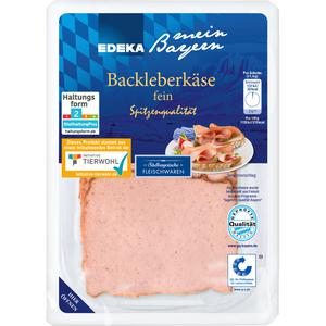 EDEKA mein Bayern Backleberkäse fein 80g QS GQB