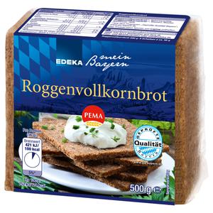 EDEKA mein Bayern Roggen Vollkornbrot 500g GQB