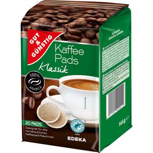 GUT&GÜNSTIG Kaffeepads Klassik 144g