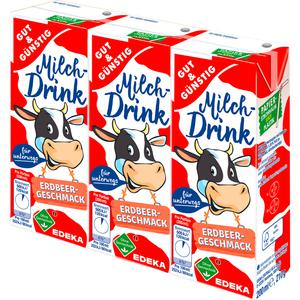 GUT&GÜNSTIG Erdbeere H-Drink 3x200ml VLOG