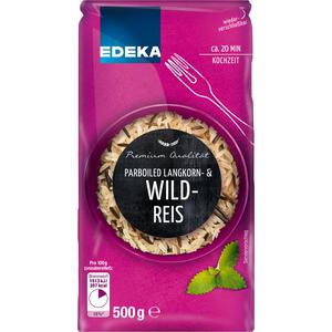 EDEKA Parboiled Langkorn- und Wild-Reis 500g