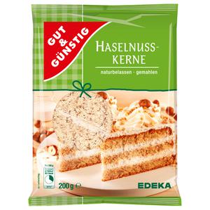 GUT&GÜNSTIG Haselnusskerne gemahlen 200g