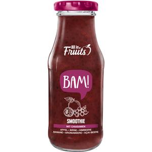 All in Fruits Smoothie Bam Apfel Birne Himbeer mit Chiasamen 250ml