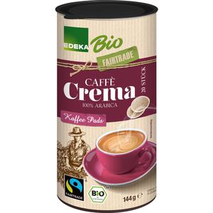 Bio EDEKA Caffe Crema Pads Fairtrade 144g