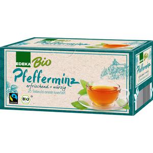 Bio EDEKA Pfefferminz Tee Fairtrade 25x2,25g