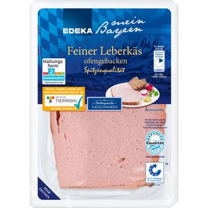 EDEKA mein Bayern Leberkäs fein 400g QS GQB