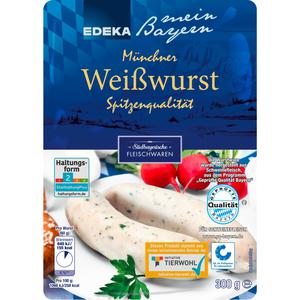 EDEKA mein Bayern Münchner Weißwurst 300g QS GQB