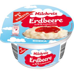 GUT&GÜNSTIG Milchreis Erdbeere 200g