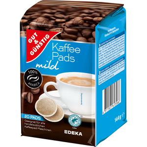 GUT&GÜNSTIG Kaffeepads mild 144g