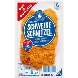 GUT&GÜNSTIG Schweine Schnitzel 300g QS