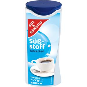 GUT&GÜNSTIG Süßstofftabletten Spender 1200ST 72g